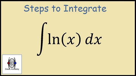 Add a comment. 1. The indefinite integral cannot be expressed in terms of elementary functions. The integral is, quite unsatisfactorily, expressed in terms of the exponential integral) E i (. We have. ∫ x ln x dx =Ei(2 ln x) + C ∫ x ln x d x = E i ( 2 ln x) + C. Share.